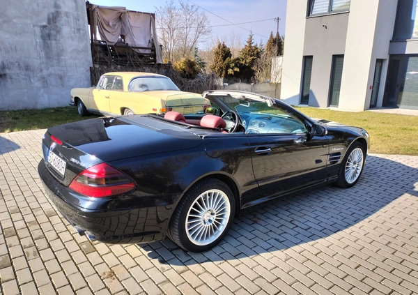 Mercedes-Benz SL cena 145000 przebieg: 187000, rok produkcji 2002 z Myszków małe 106